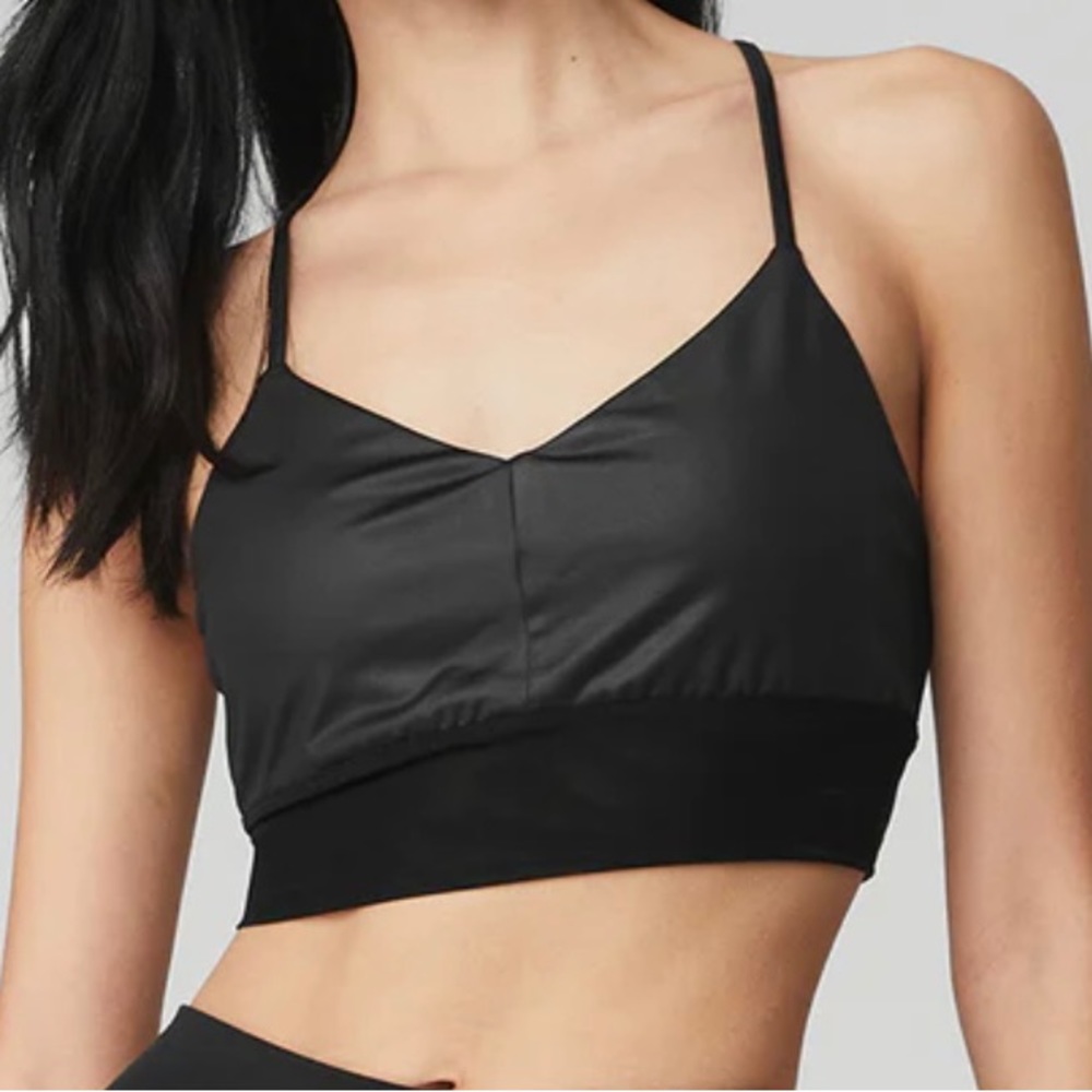 Alo YOGA Lavish Bra in Black, in Medium